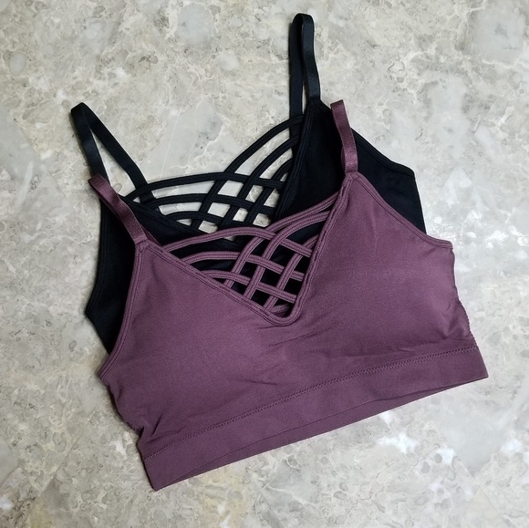 Boutique Other - 1 Left!  Eggplant Caged Bralette▫️2ND RE-STOCK
